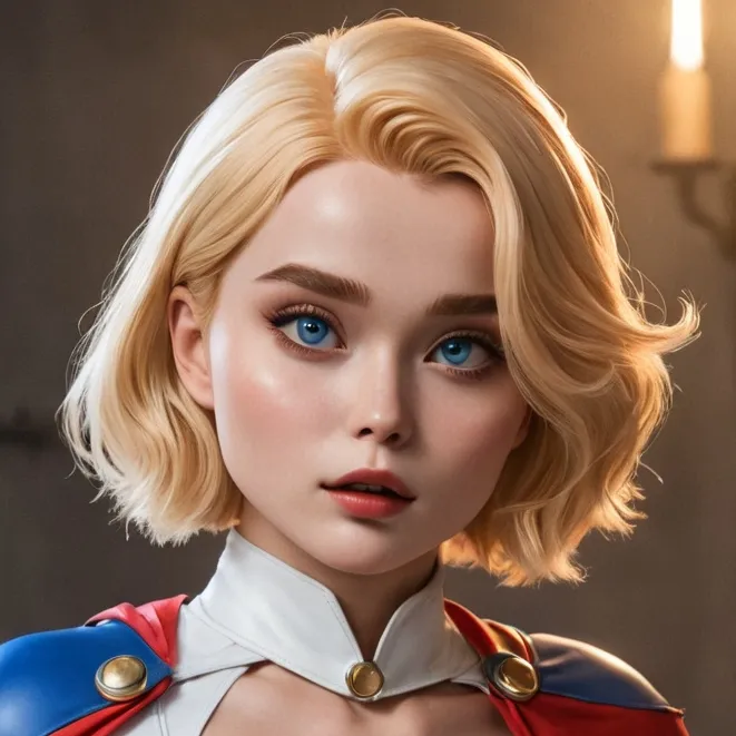 chat with ai character: Powergirl Captured