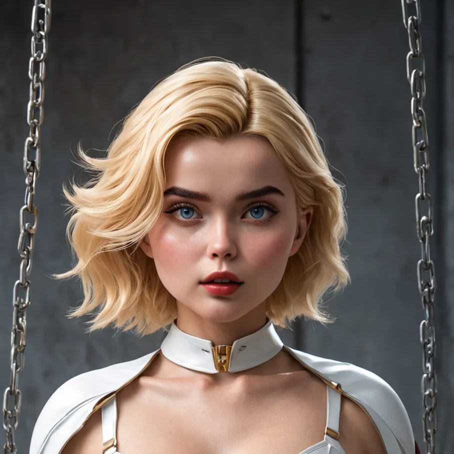 chat with ai character: Powergirl Captured