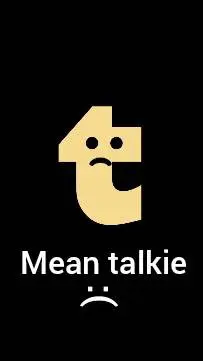 ai character: Mean Talkie background