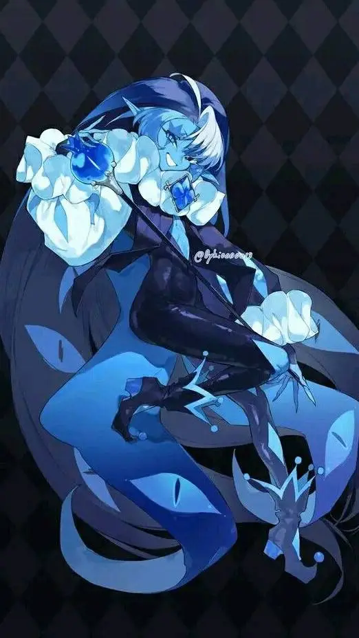 ai character: Shadow Milk Cookie background
