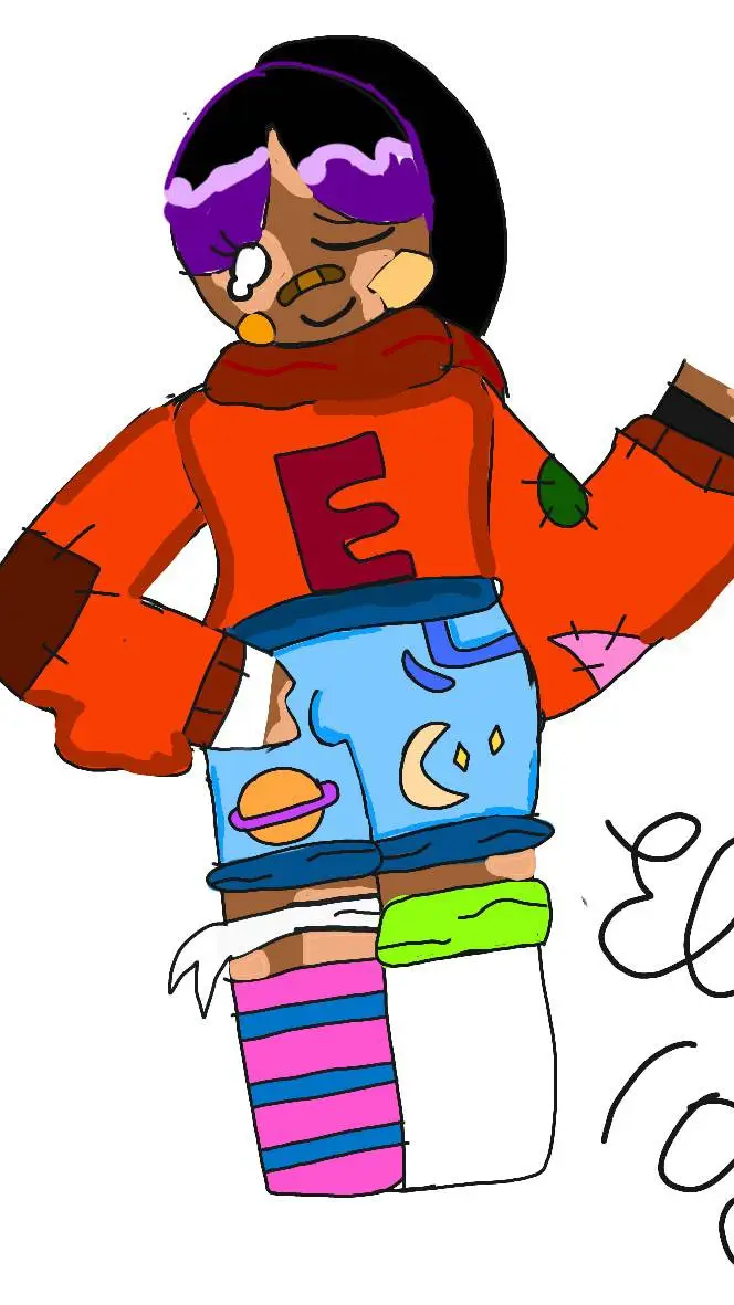 ai character: Ellenens🌈~ background