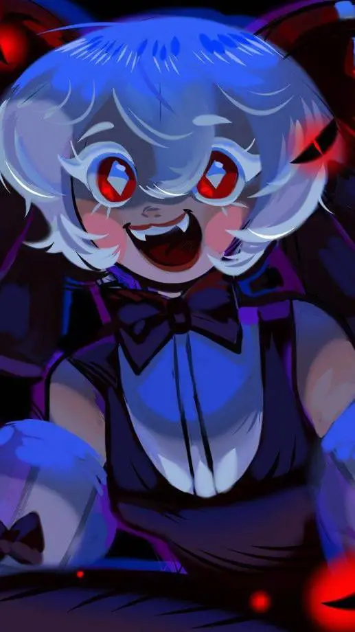 ai character: 🍎🍭Candy Apple🎀♥️ background