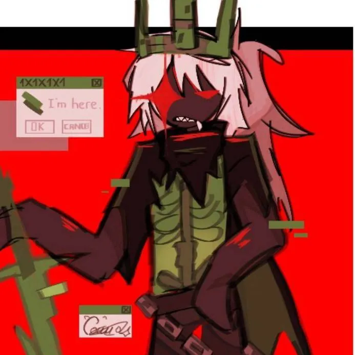 chat with ai character: 1x1x1x1💚🤍🖤