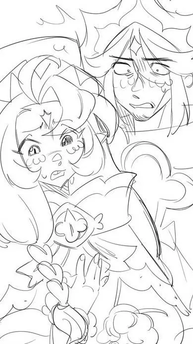 ai character: SOF and TR!!🩵💛💙🖤 background