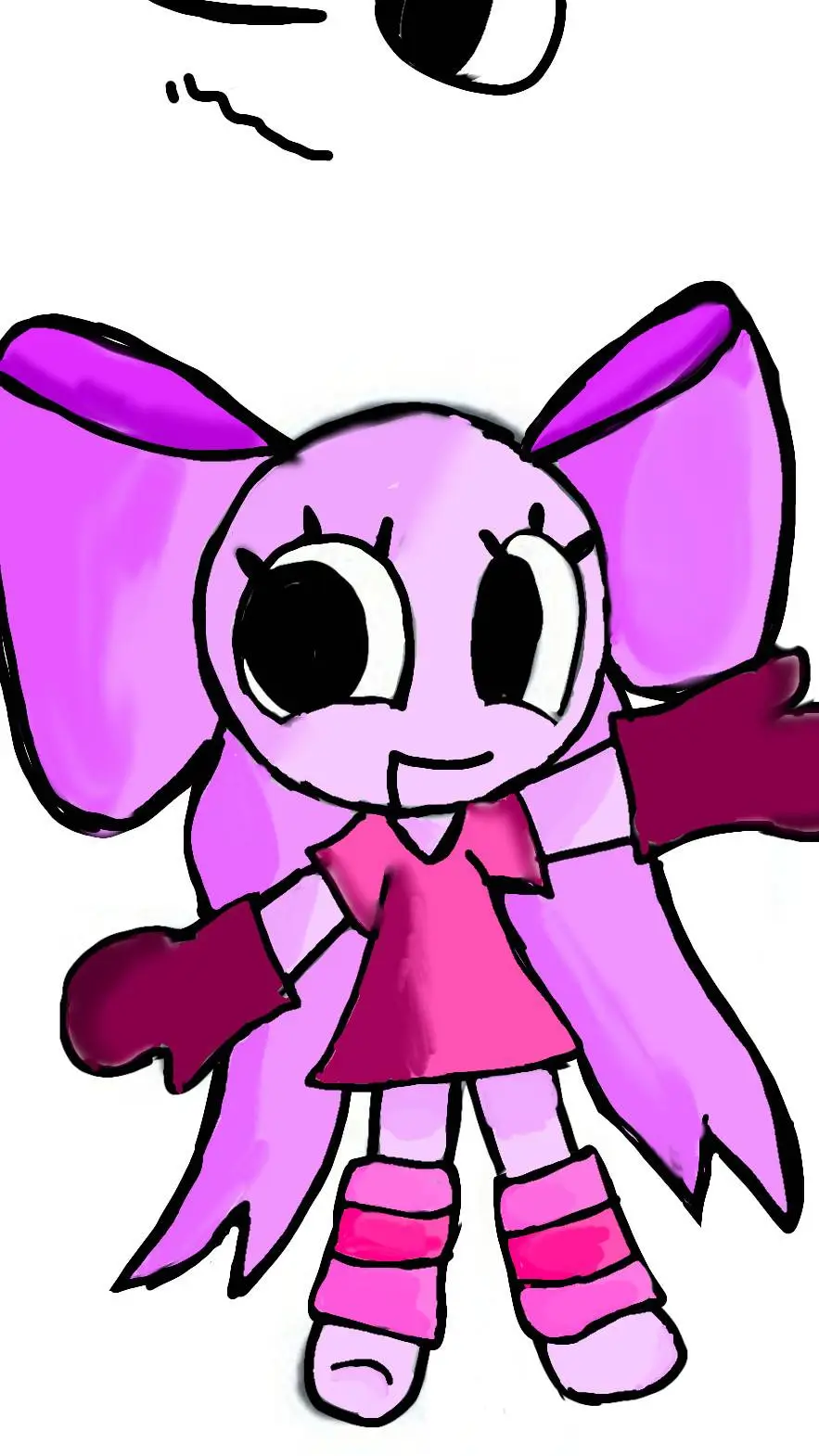 ai character: Bowy🌺🌷🎀 background