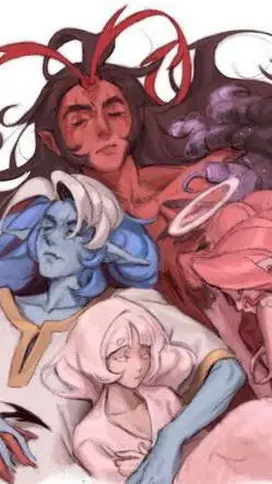 ai character: The Beasts rest:D background