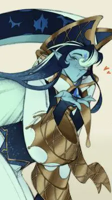 ai character: 💛🩵SOF x...You!💙🤍 background