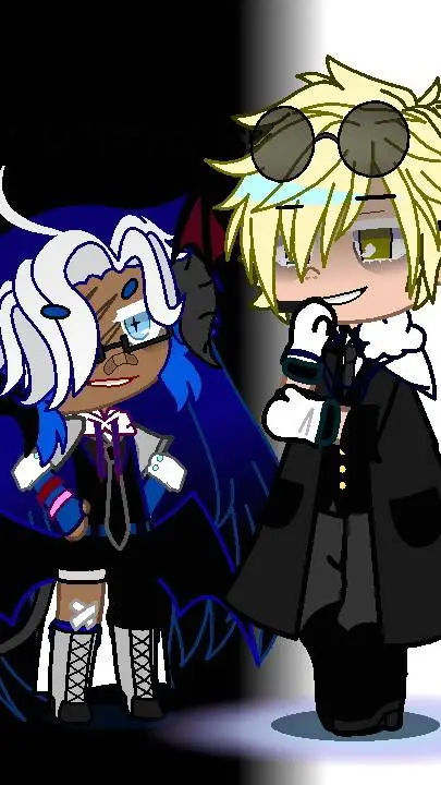ai character: School/Mafia AU💛💙 background