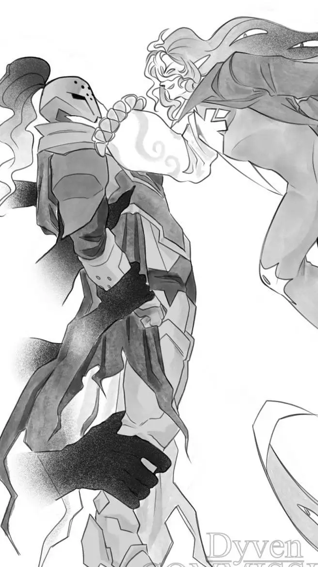 ai character: The Again Fight... background
