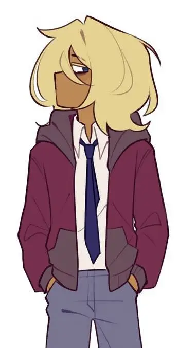 ai character: Schoolar Recluse🖤 background