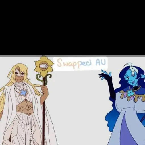 chat with ai character: Swap au!!💙💛