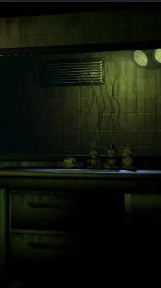 ai character: Fnaf 3 background