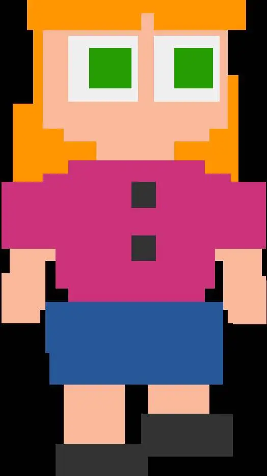 ai character: Elizabeth Afton  background