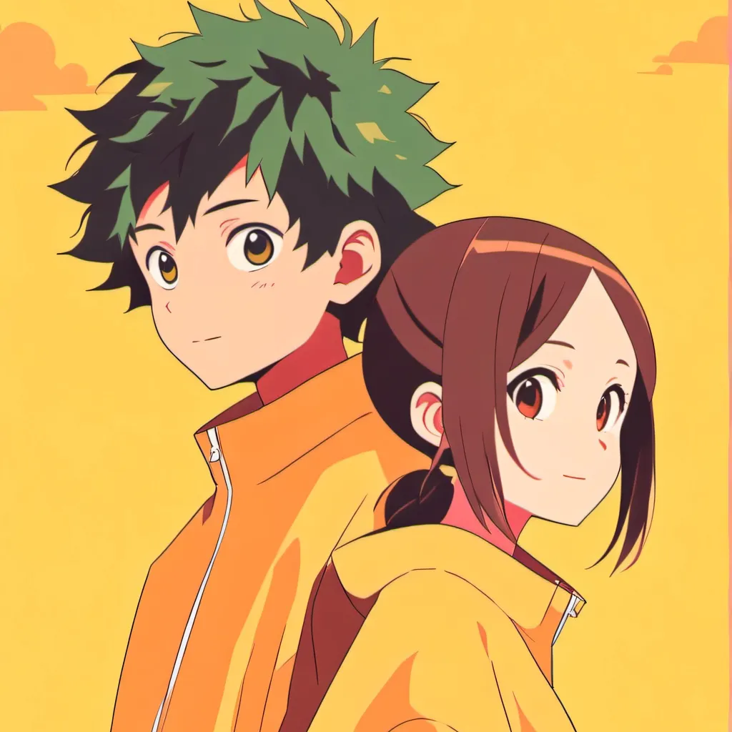 chat with ai character: Izuku + Ochako!