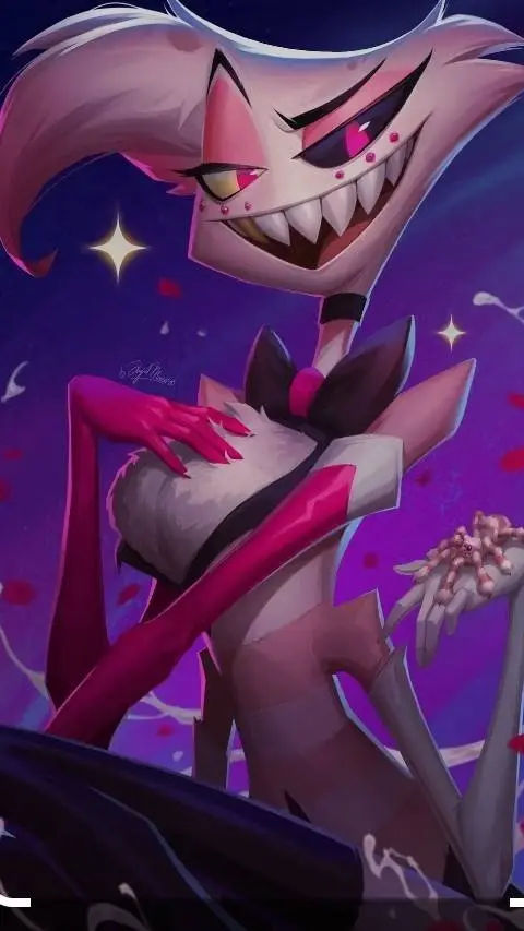 ai character: angel dust background