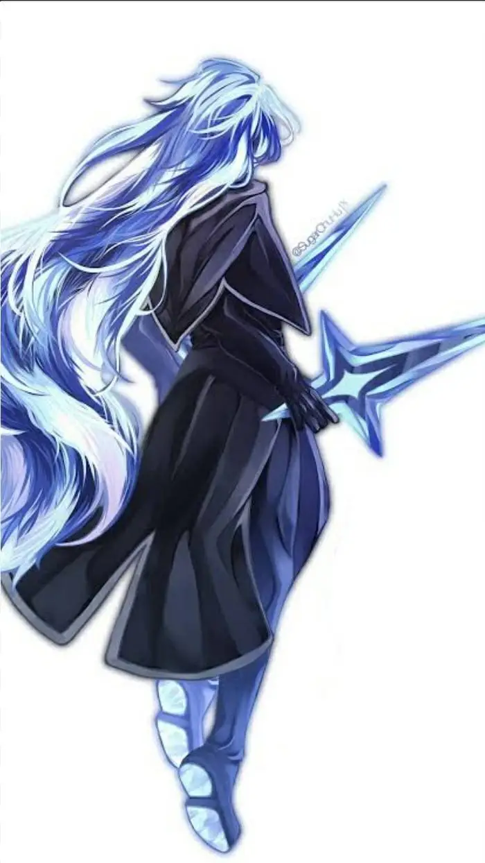 ai character: Metalic Village background