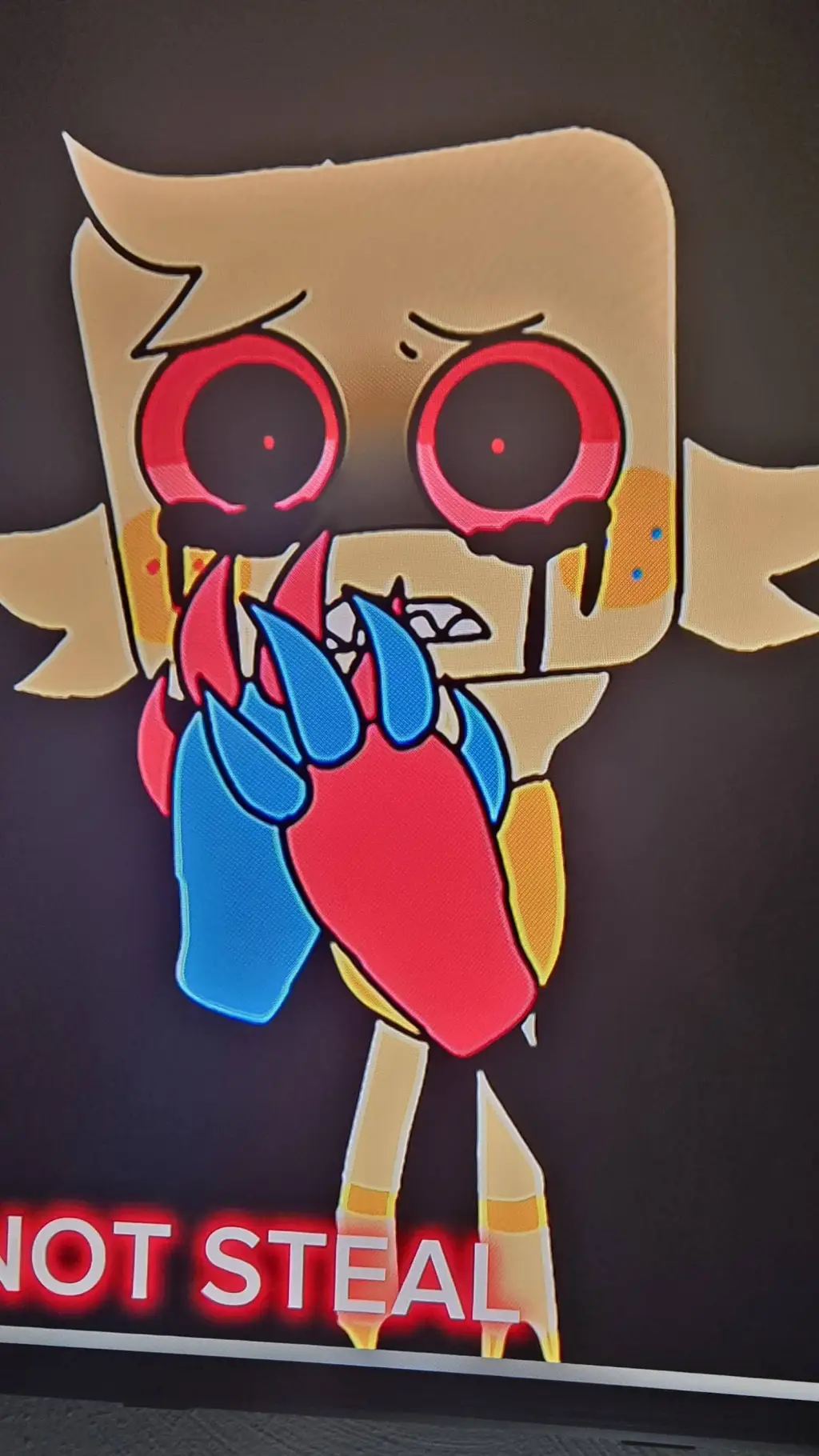 ai character: Dw tickle background