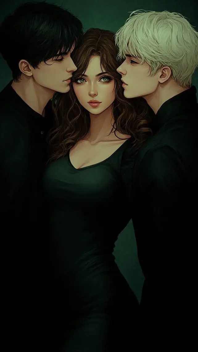 ai character: love triangle  background
