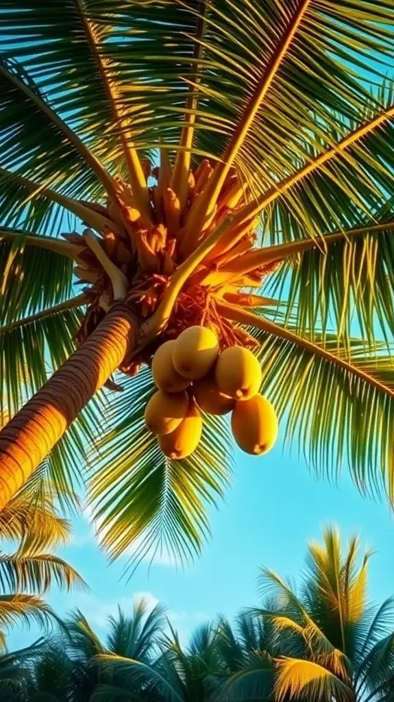 ai character: Coconut background