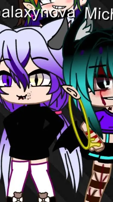 ai character: michelle galaxy  background