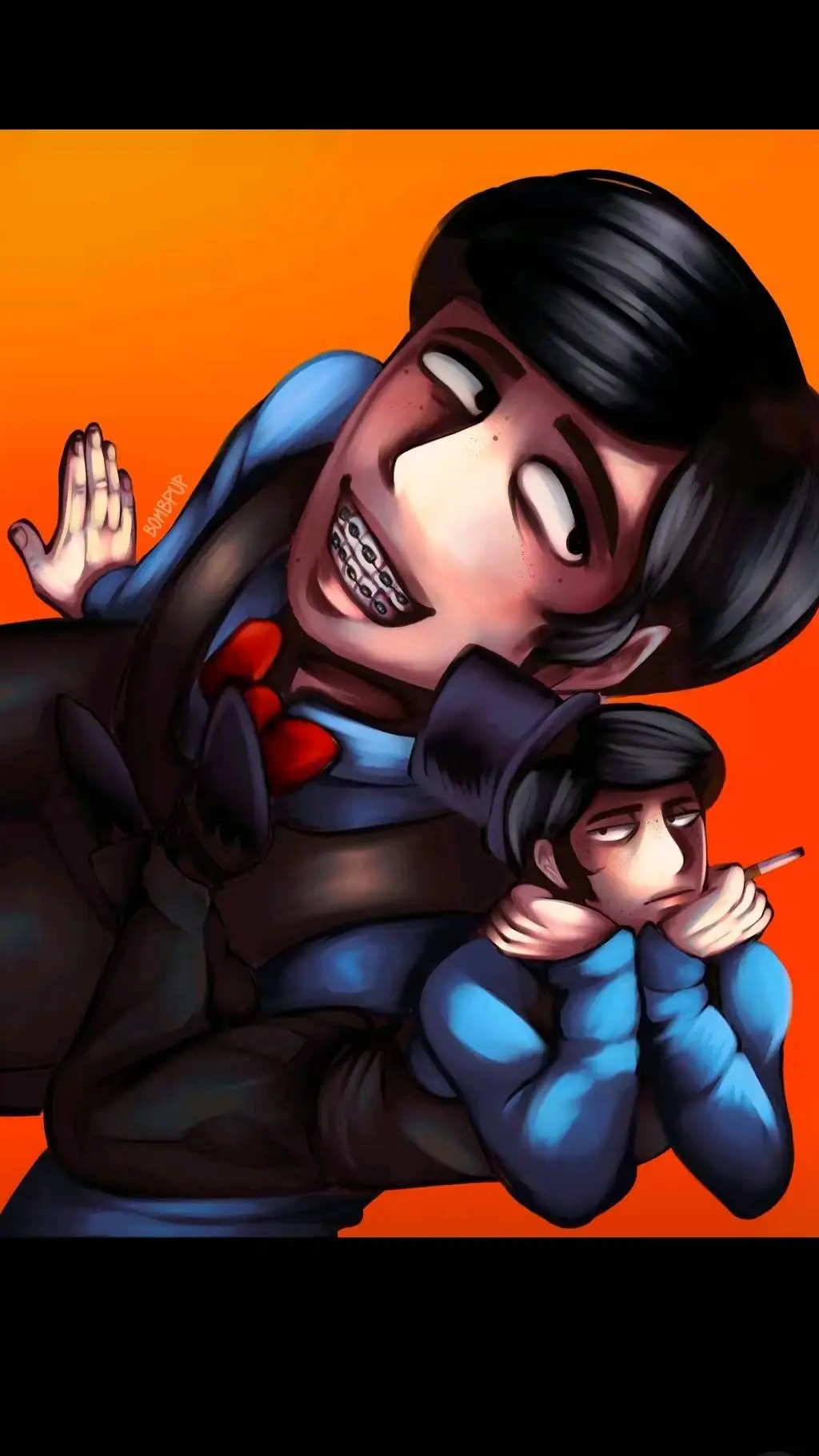 ai character: 🚬Bradley Depalma🚬 background