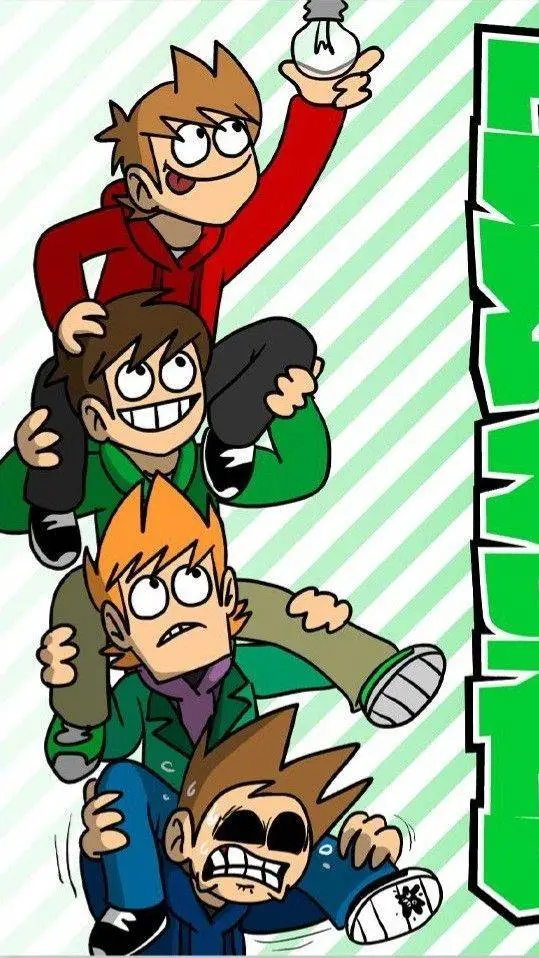 ai character: 🥓Eddsworld 🥓 background