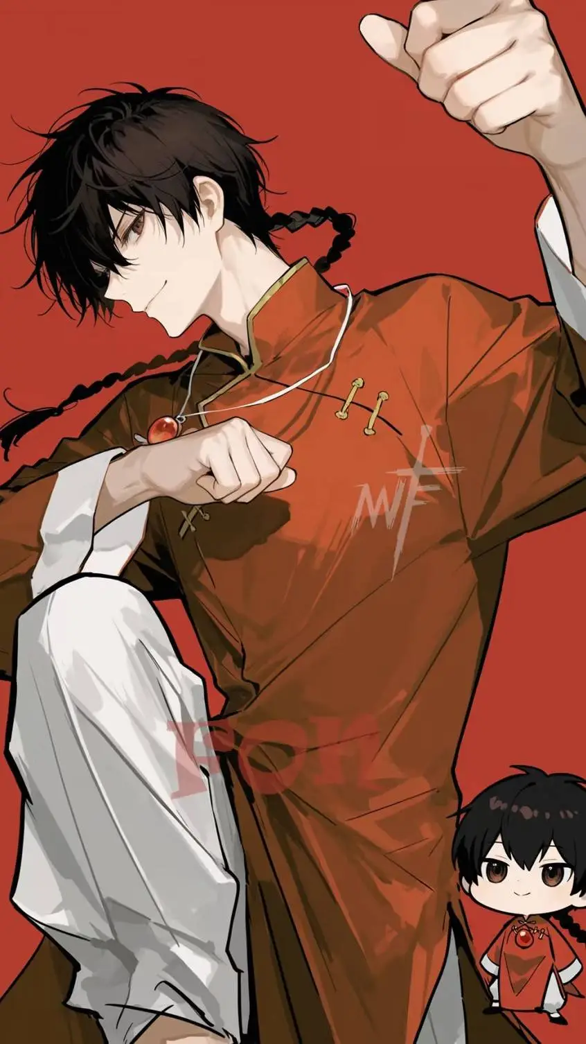 ai character: 风 background
