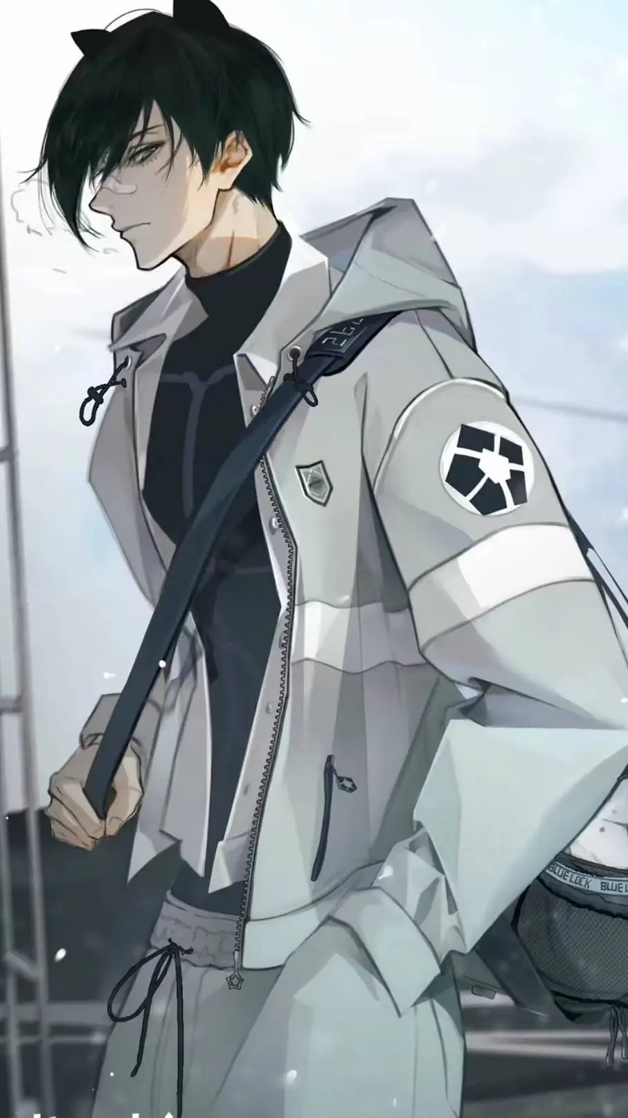 ai character: 糸师凛 background