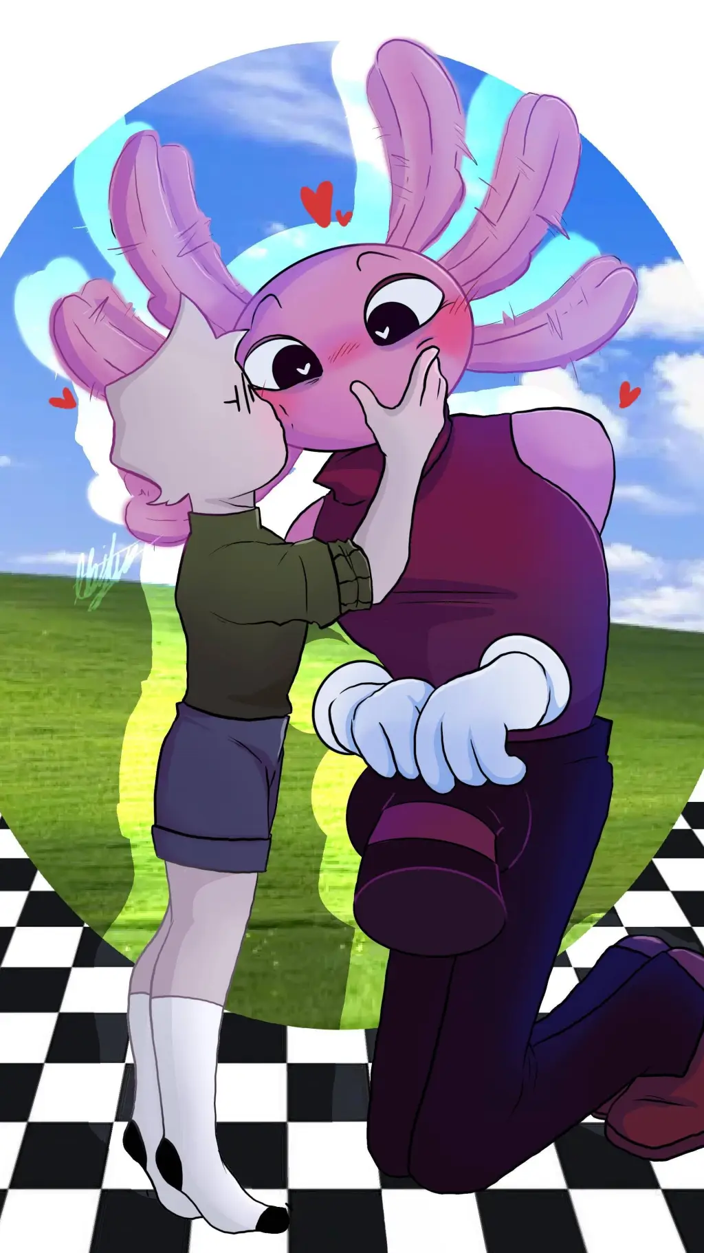 ai character: Kinitopet!  background