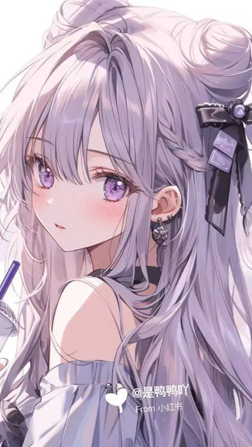 ai character: Violet River background