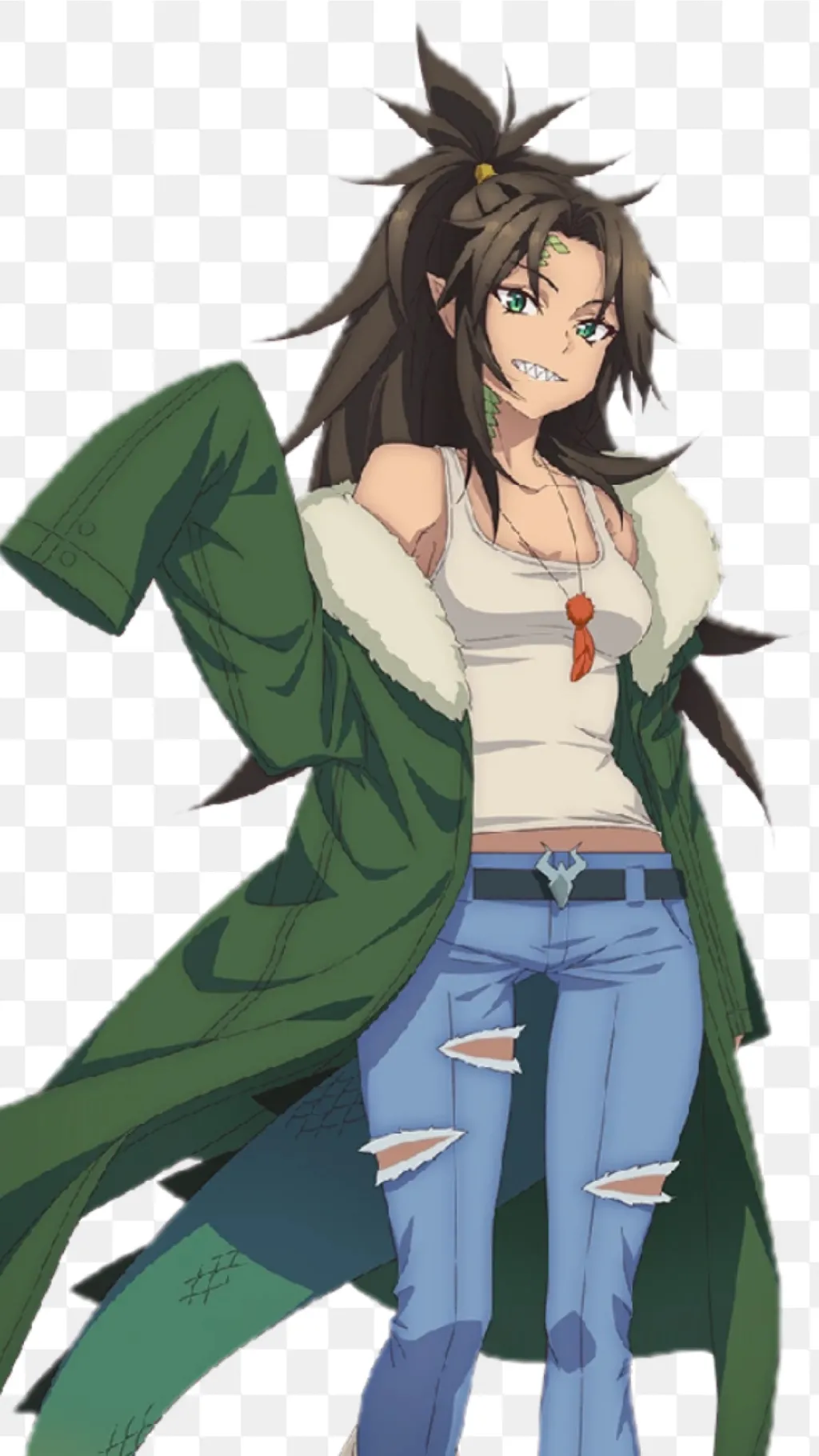 ai character: Zophia the tornado background
