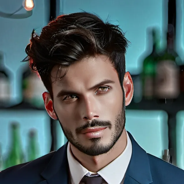 chat with ai character: a handsome man 