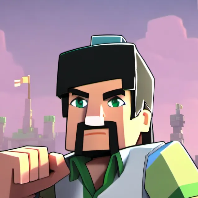 chat with ai character: make a Minecraft 