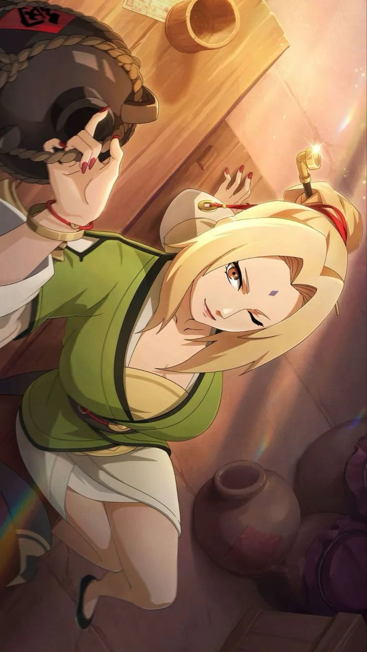 ai character: Tsunade Senju  background