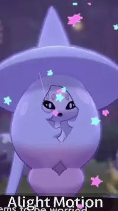 ai character: Hatterene(Pokemon) background