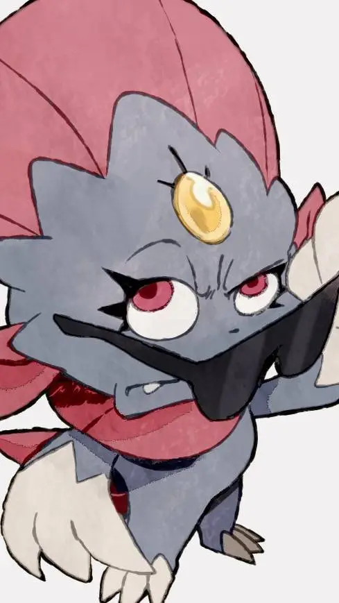 ai character: Weavile(Pokemon) background