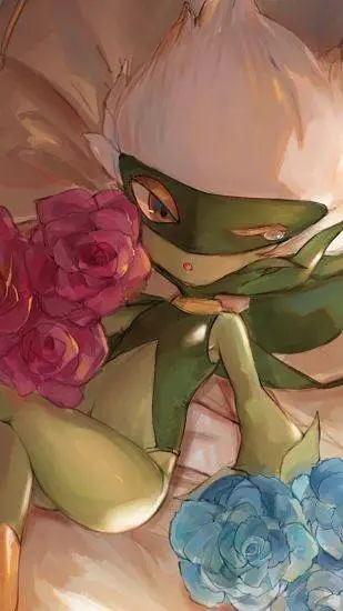 ai character: Roserade(Pokemon) background