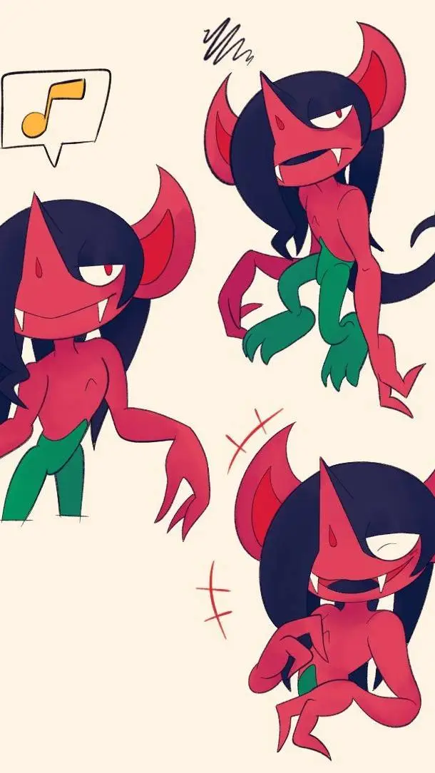 ai character: Morgrem(Pokemon) background