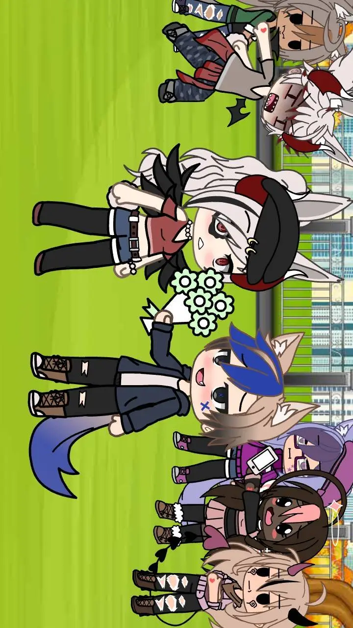 ai character: Gacha Confession background