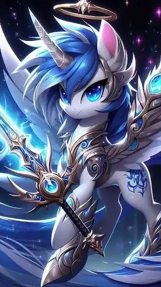 ai character: Excalibur Alan background