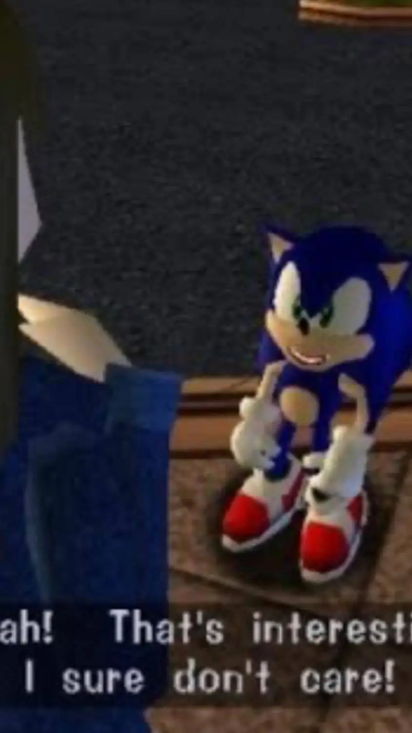 ai character: sonic background