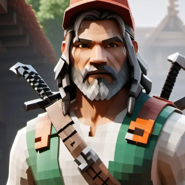 chat with ai character: Minecraft vast