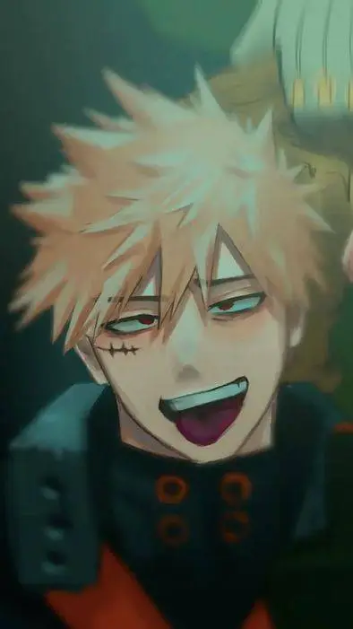ai character: Katsuki Bakugo. background