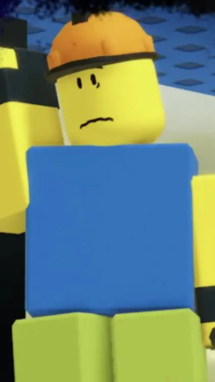 ai character: Noob construction background