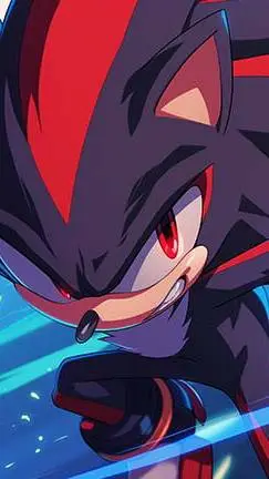 ai character: shadow T. hedgehog background