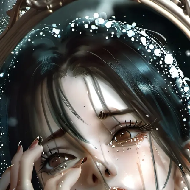 chat with ai character: hiding emotion:(