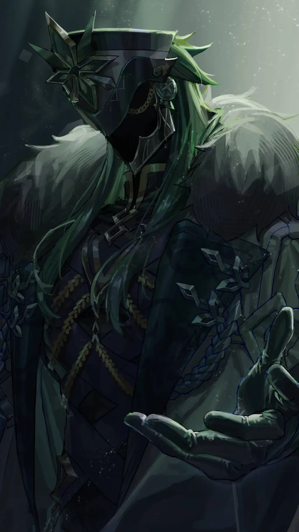 ai character: lost love background