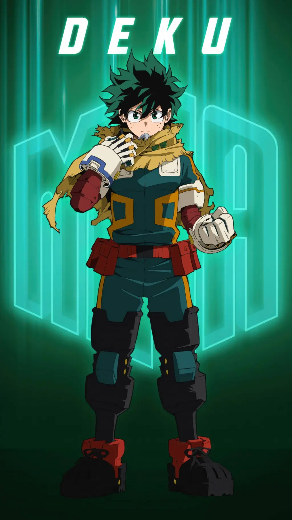 ai character: izuku midorya💚 background