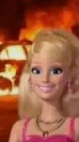 ai character: BARBIE background