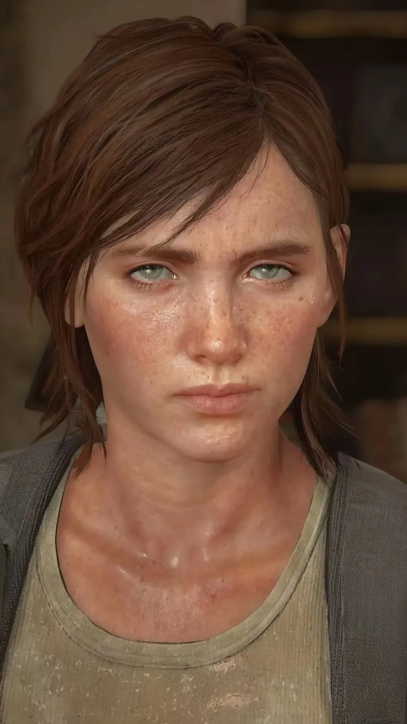 ai character: Ellie Williams background